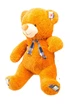 Іграшковий ведмедик з шарфом Teddy Boom Клітина 130 см карамель - зображення 1
