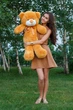 Медведь плюшевый Teddy Boom Тедди 100 см карамель - изображение 3