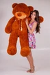 Огромный мишка Тедди Teddy Boom 180 см коричневый - изображение 2