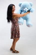 Плюшевый мишка Томми Teddy Boom 100 см голубой - изображение 3