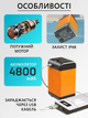 Автономний похідний душ 4800 mAh Польовий портативний душ для кемпіна, туризму - зображення 4