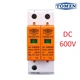 УЗІП Tomzn DC TZG40 2P SPD 600V DC 40kА PV Пристрій захисту від імпульсної перенапруги блискавкозахист ПЗІП - зображення 1