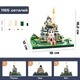 Детский 3d конструктор замок принцессы Balody Princes Сastle Blue No.18458 разные цвета 3д из миниблоков подарок для детей девочек 1165 мини деталей - изображение 2
