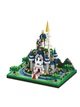 Детский 3d конструктор замок принцессы Balody Princes Сastle Blue No.18458 разные цвета 3д из миниблоков подарок для детей девочек 1165 мини деталей - изображение 3