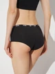 Набор трусиков хипстеров женских хлопковых Puma Mini Short 3P Pack 90759102 M 3 шт Black (8718824804613) - изображение 5
