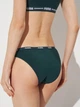 Набор трусиков слипов женских хлопковых Puma Women Bikini 2Ppack 90785123 L 2 шт Dark Green Moss (8720245667395) - изображение 4