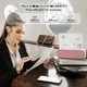 Портативний бездротовий термопринтер PeriPage A40 Pink Bluetooth 2600mAh підходить для тату та документів - изображение 3