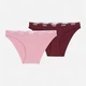 Набор трусиков слипов женских хлопковых Puma Women Bikini 2P Pack 90785122 XS 2 шт Scarlet Red (8720245666176) - изображение 2