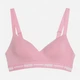 Бюстгальтер без косточек хлопковый Puma Women Padded Top 1P Hang 90786320 XL Orchid Pink (8720245669702) - изображение 4