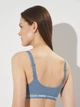 Бюстгальтер без косточек хлопковый Puma Women Padded Top 1P Hang 90786321 M Dusk Blue (8720245669764) - изображение 2
