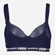 Бюстгальтер без косточек хлопковый Puma Women Padded Top 1P Hang 90786323 XS Navy (8720245669597) - изображение 5