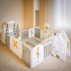 Манеж-трансформер 4 в 1 Mealux Forto (KD-C051 Grey / White) - изображение 2