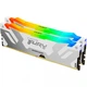 Оперативная память Kingston FURY 32 GB (2x16GB) DDR5 7600 MHz Renegade Silver/White RGB (KF576C38RWAK2-32) - изображение 2