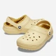 Женские кроксы утепленные Crocs Jibbitz Classic Lined Clog Ssm 203591-0HX 37-38 (M5/W7) 23 см Бледно-желтые (198445205774) - изображение 3