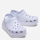 Женские кроксы Crocs Classic Crush Clog FrGr 207521-5BO 37-38 (M5/W7) 23 см Светло-голубые (198445164224) - изображение 2