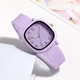 LumiWatch Lavender – жіночий силіконовий наручний годинник фіолетовий - изображение 2