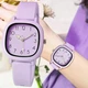 LumiWatch Lavender – жіночий силіконовий наручний годинник фіолетовий - изображение 3