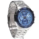 Мужские наручные часы CASIO EFR-539DE-2AVUEF Серебристые/Голубой циферблат - изображение 2