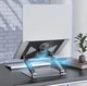 Охлаждающая подставка для ноутбука до 15.6 дюймов OfficePro LS-121-G 2xfans Aloy Aluminum Gray - изображение 3