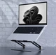 Охлаждающая подставка для ноутбука до 15.6 дюймов OfficePro LS-121-G 2xfans Aloy Aluminum Gray - изображение 6