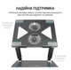 Охлаждающая подставка для ноутбука до 15.6 дюймов OfficePro LS-121-G 2xfans Aloy Aluminum Gray - изображение 9
