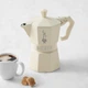 Кавоварка гейзерна для плити алюміній 6 чашок Bialetti бежевий - зображення 5