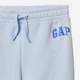 Детские теплые спортивные штаны для девочки GAP 438951585 122 см Голубые (1159842344) - изображение 3