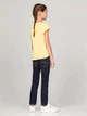 Подростковая футболка для девочки Tommy Hilfiger 396346489 152 см Желтая (1159842632) - изображение 2