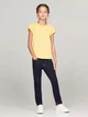 Подростковая футболка для девочки Tommy Hilfiger 396346489 152 см Желтая (1159842632) - изображение 3