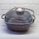 Кастрюля котел с гранитным антипригарным покрытием 6.5 л 28 см. Edenberg EB-3975 - изображение 2