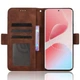 Чехол-книжка с кармашками Deexe Wallet Stand для Infinix Hot 60 Pro Plus - Brown - изображение 5