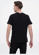 Футболка чоловіча H&M чорна XL (1036336) - изображение 3