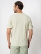 Футболка хлопковая длинная мужская Jack & Jones 12281808 XL Celadon Tint с принтом (5715720883479) - изображение 2