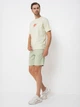 Футболка хлопковая длинная мужская Jack & Jones 12281808 XL Celadon Tint с принтом (5715720883479) - изображение 4