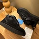 Жіночі уггі кросівки Зимові Замшеві Чорні UGG Lowmel Sneaker Black (41, чорний) - изображение 11