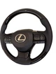 Кермо для Lexus LX470, GX470. Рояльний лак. В стилі LX570 з 2016р. Сірий логотип. - зображення 2