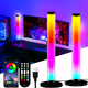 Лампа настільна RGB, 24см, 2шт, + пульт, від USB / RGB світильник (L) - изображение 1