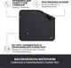 Игровая поверхность Logitech Mouse Pad Studio Graphite (956-000049) - изображение 8