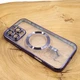 Чехол Chrome case with MagSafe для iPhone 16 Pro Max Purple - изображение 3
