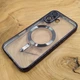 Чехол Chrome case with MagSafe для iPhone 16 Black - изображение 2