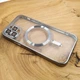 Чехол Chrome case with MagSafe для iPhone 12 Pro Silver - изображение 3