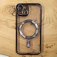 Чехол Chrome case with MagSafe для iPhone 15 Black - изображение 1
