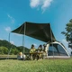 Палатка трехместная автоматическая с тентом Naturehike Ango CNK2550WS010, L, коричневая - изображение 5