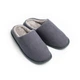 Мужские домашние тапочки утепленные с закрытым носком с мехом Twins Velvet 15890 44/45 29 см Серые (4820182097751) - изображение 1