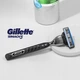 Станок для бритья мужской (Бритва) Gillette Mach 3 и 6 картриджей - изображение 9