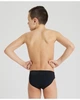Плавки-сліпи для хлопців Arena TEAM SWIM BRIEFS SOLID чорний, білий Діти 152см - зображення 4