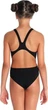 Купальник закрытый Arena TEAM SWIMSUIT SWIM TECH SOLID черный Дети 164 см - изображение 3