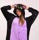 Женская кигуруми пижама взрослая и подростковая Kigurumi Кошка Спуки Черный L 165-175 см. (1034) - изображение 2