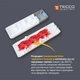 Колодка ТЕССО 102 301 00S 3 поста с заземлением Черная (8681277843624) - изображение 4