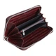 Борсетка-портмоне з натуральної шкіри 1502C Vip Collection, коричнева - зображення 3